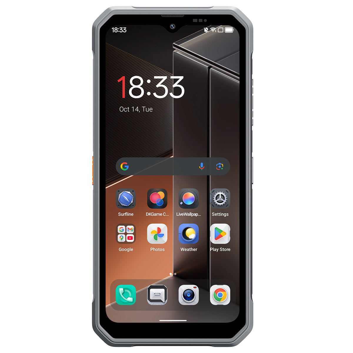 Blackview FORT 100 Ultra-slim 6.56-inch MediaTek Helio G81 Octa-core 8+128GB 5000mAh 16MP+13MP Camera Rugged 4G Cellphone