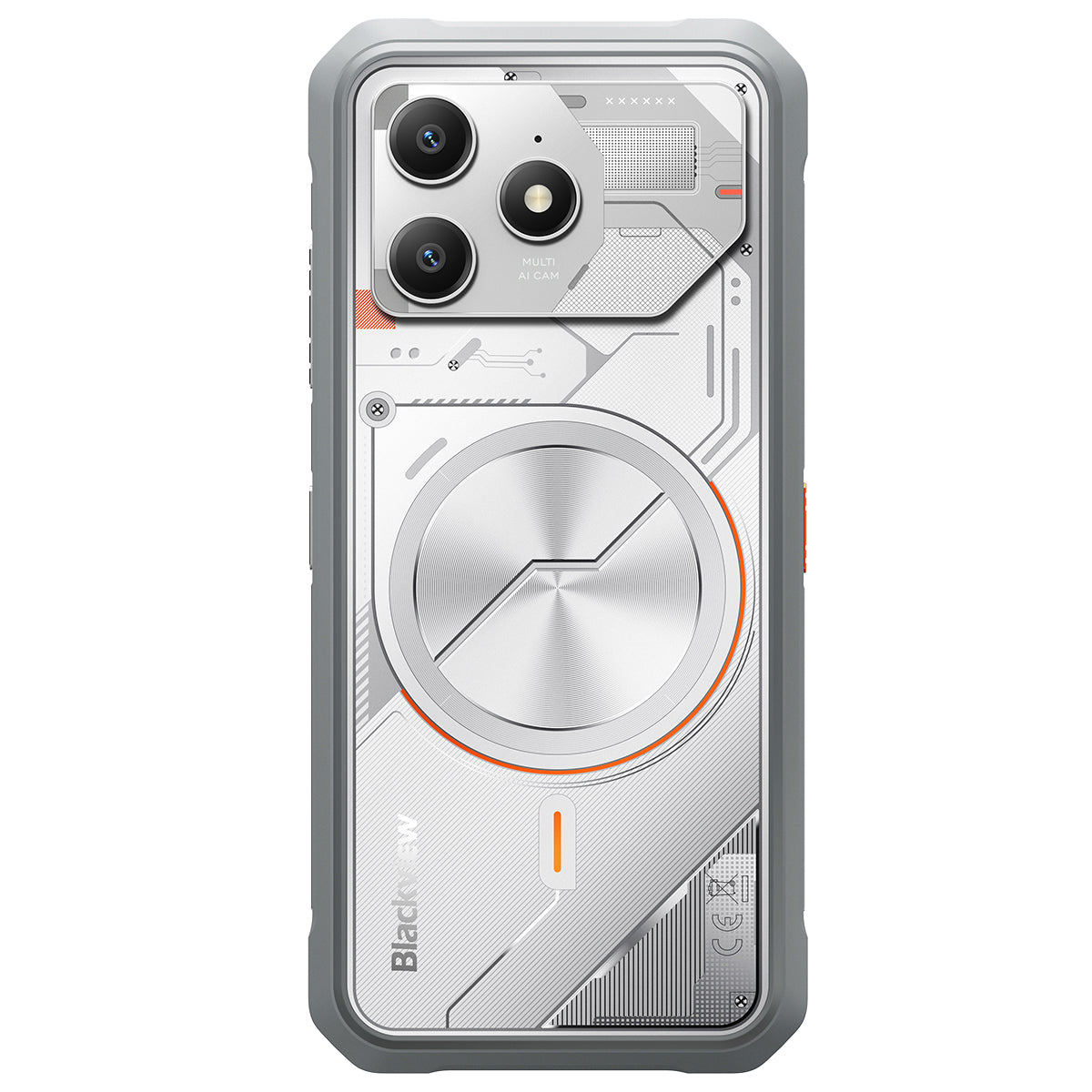 Blackview FORT 100 Ultra-slim 6.56-inch MediaTek Helio G81 Octa-core 8+128GB 5000mAh 16MP+13MP Camera Rugged 4G Cellphone