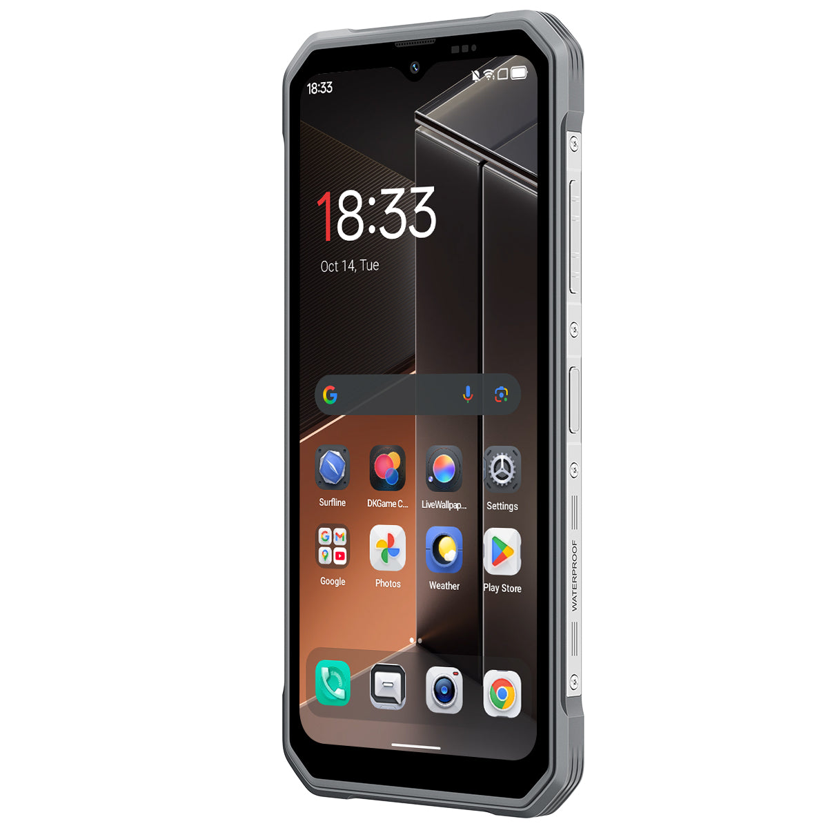 Blackview FORT 100 Ultra-slim 6.56-inch MediaTek Helio G81 Octa-core 8+128GB 5000mAh 16MP+13MP Camera Rugged 4G Cellphone