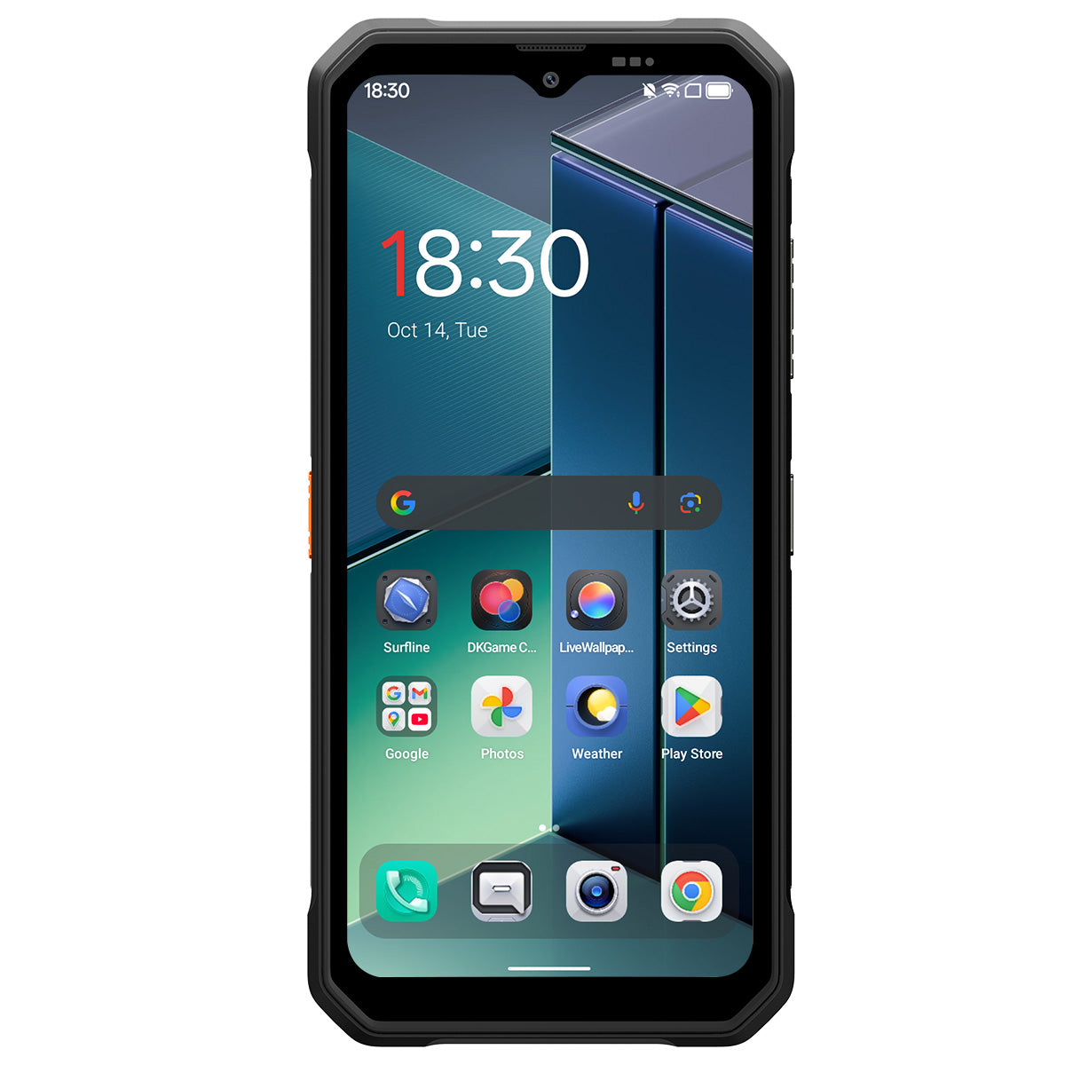 Blackview FORT 2 Ultra-dünnes 6,56-Zoll MediaTek Helio G81 Octa-Core 5000mAh 16MP+13MP KI-Kamera NFC 4G Robustiertes Handy
