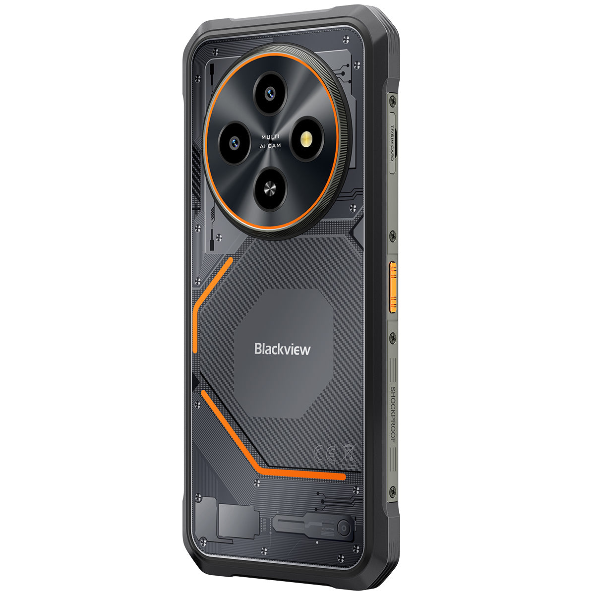 Blackview FORT 2 Ultra-slim 6.56-inch MediaTek Helio G81 Octa-core 5000mAh 16MP+13MP AI Camera NFC 4G Rugged Phone