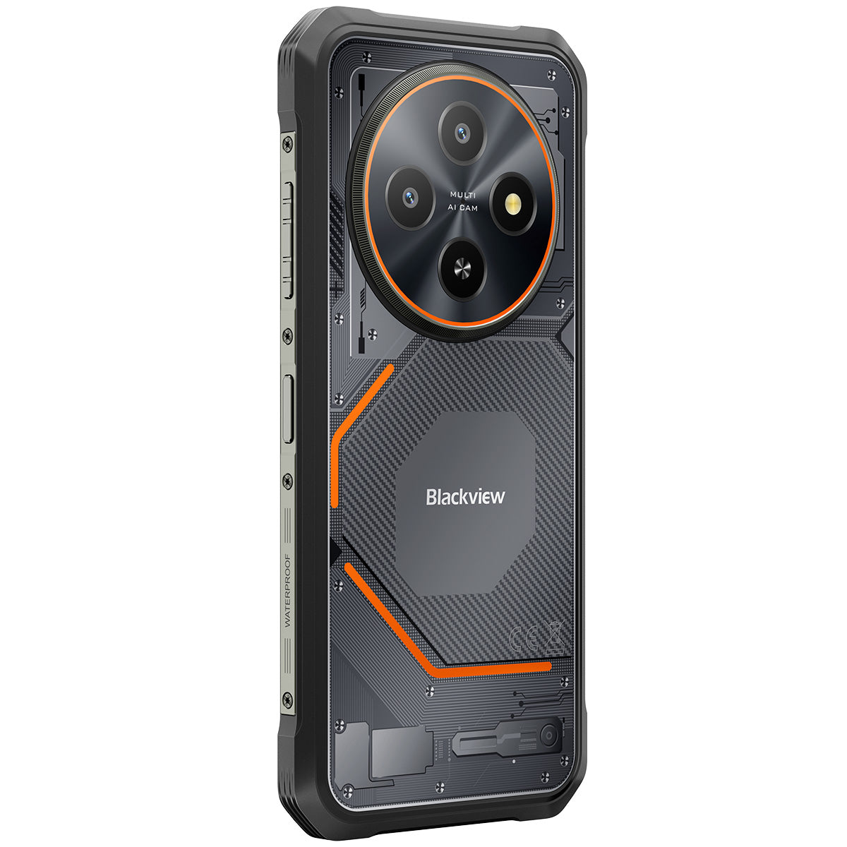Blackview FORT 2 Ultra-slim 6.56-inch MediaTek Helio G81 Octa-core 5000mAh 16MP+13MP AI Camera NFC 4G Rugged Phone