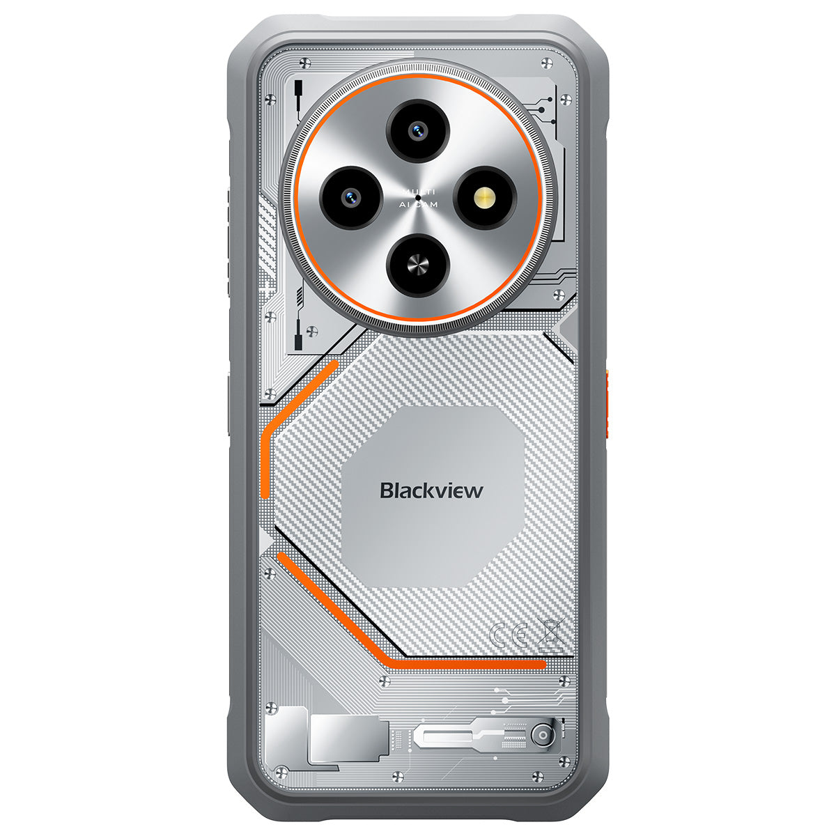 Blackview FORT 2 Ultra-slim 6.56-inch MediaTek Helio G81 Octa-core 5000mAh 16MP+13MP AI Camera NFC 4G Rugged Phone