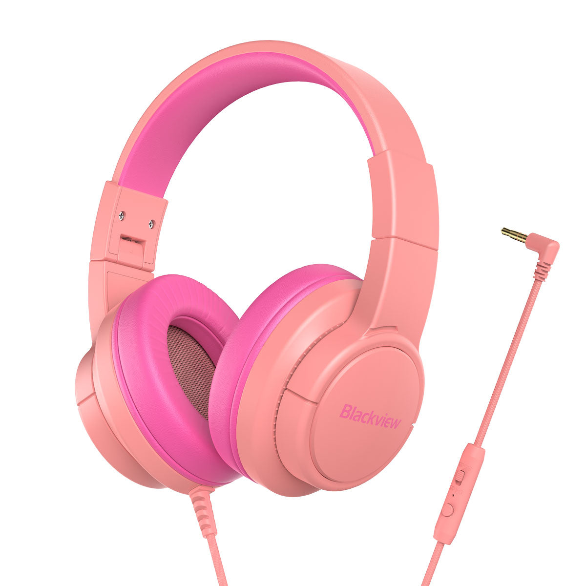 Blackview FitBuds K1 3D Stereo Audio Built-in Microphone Kids Wired Over Ear Headphone