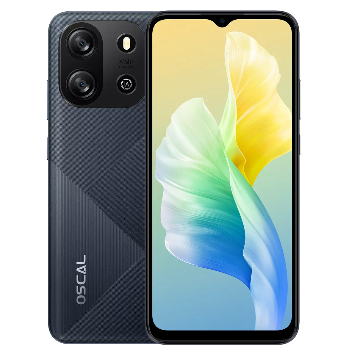 Oscal FLAT 1C 6,56" 2+32GB SC9863A Octa-Core 4700mAh Massiver Akku 4G Smartphone 
