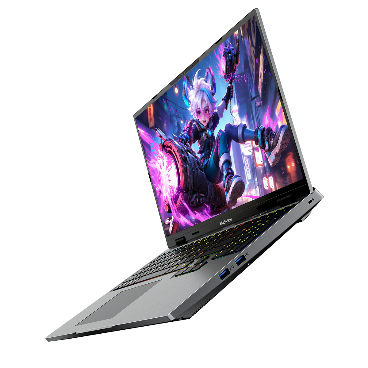 Blackview GamiBook 16 16" 300Hz 2.5K Display Intel® Core™ CPU NVIDIA® GeForce GPU 16GB DDR5 RAM 1TB M.2 PCIe Gen4 SSD Windows 11 Pro Gaming Laptop
