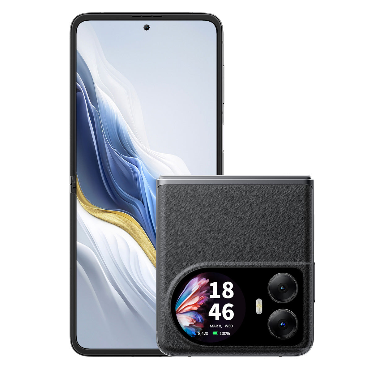 Blackview Hero 10 Flip 6,9-Zoll-AMOLED-Faltbildschirm MediaTek Helio G99 12 GB + 256 GB 108 MP Kamera 4G Smartphone 