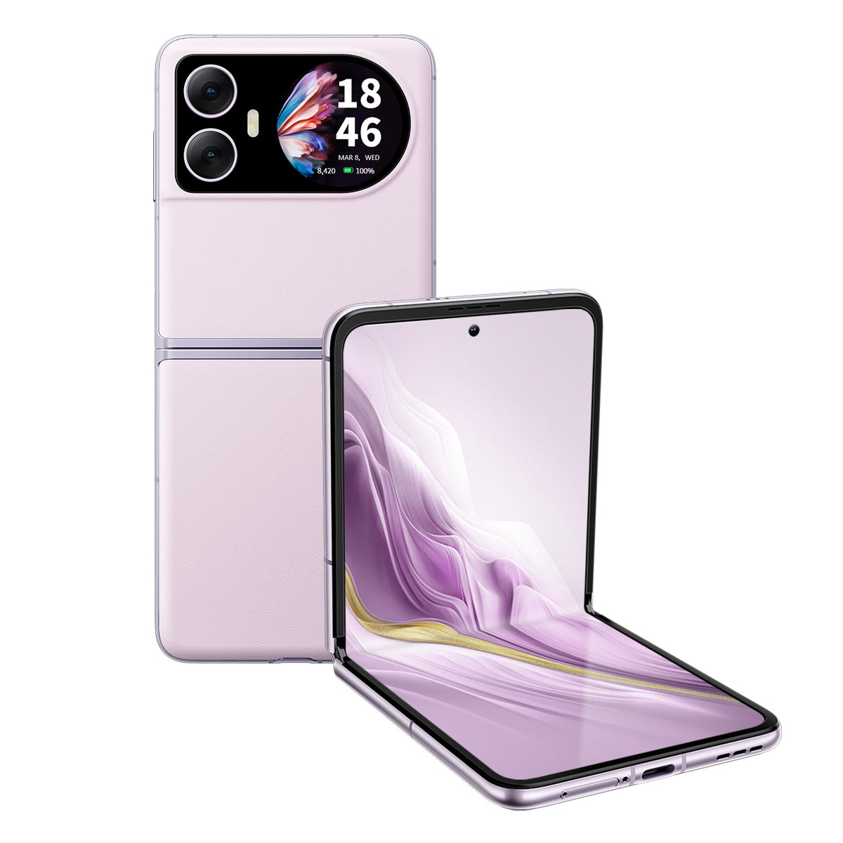 Blackview Hero 10 Flip 6,9-Zoll-AMOLED-Faltbildschirm MediaTek Helio G99 12 GB + 256 GB 108 MP Kamera 4G Smartphone 