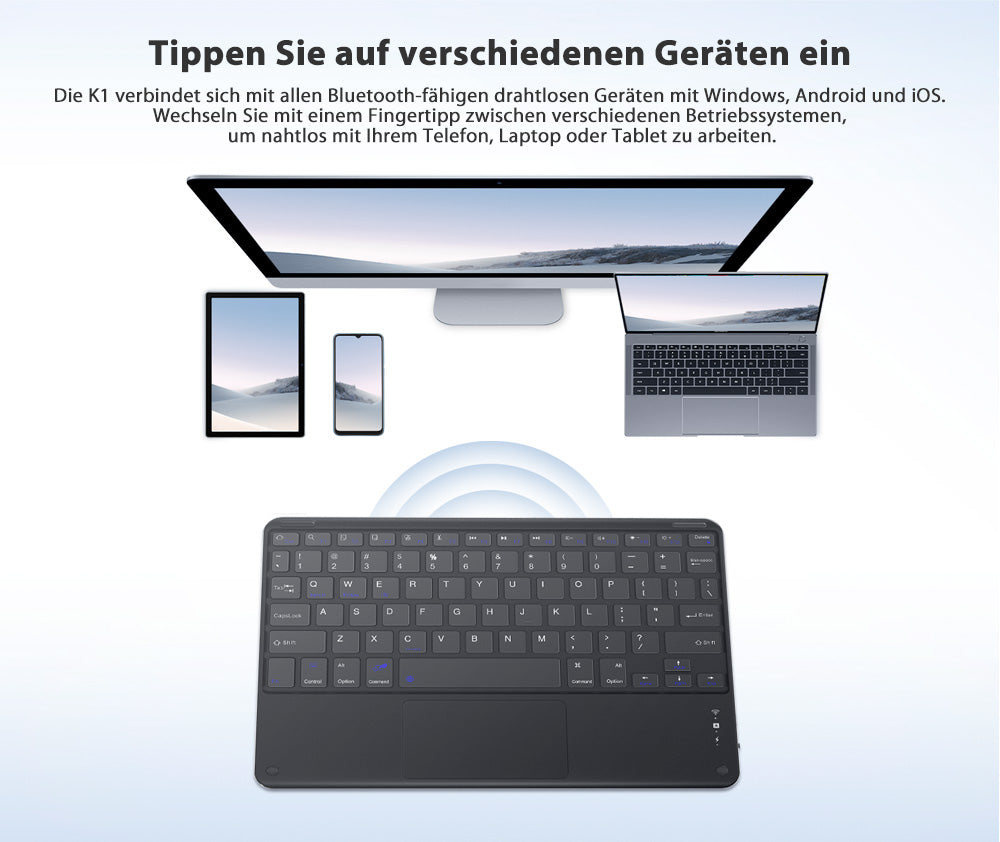 Blackview K1 Bluetooth-Tastatur