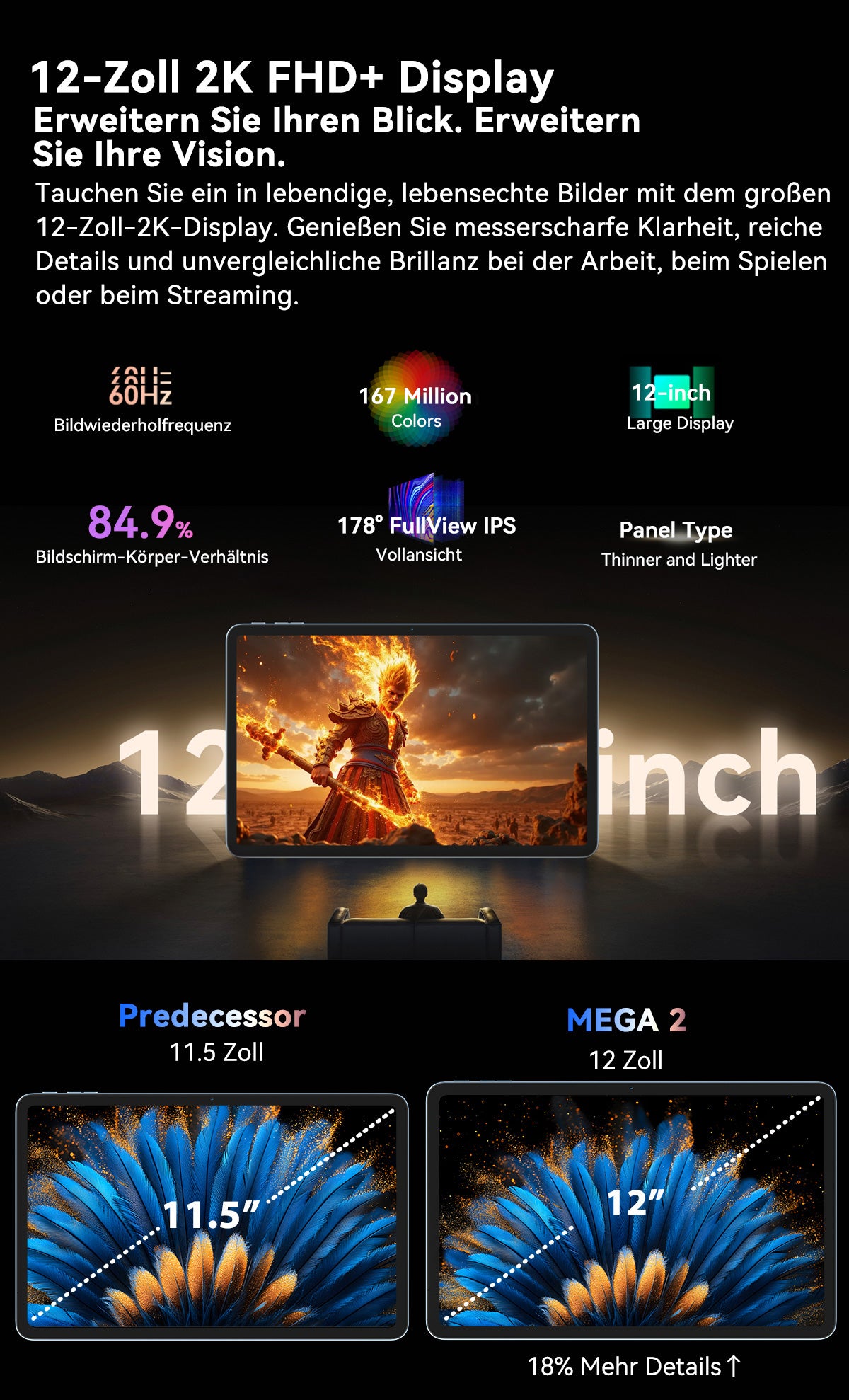 Blackview Mega 2 Tablet-PC