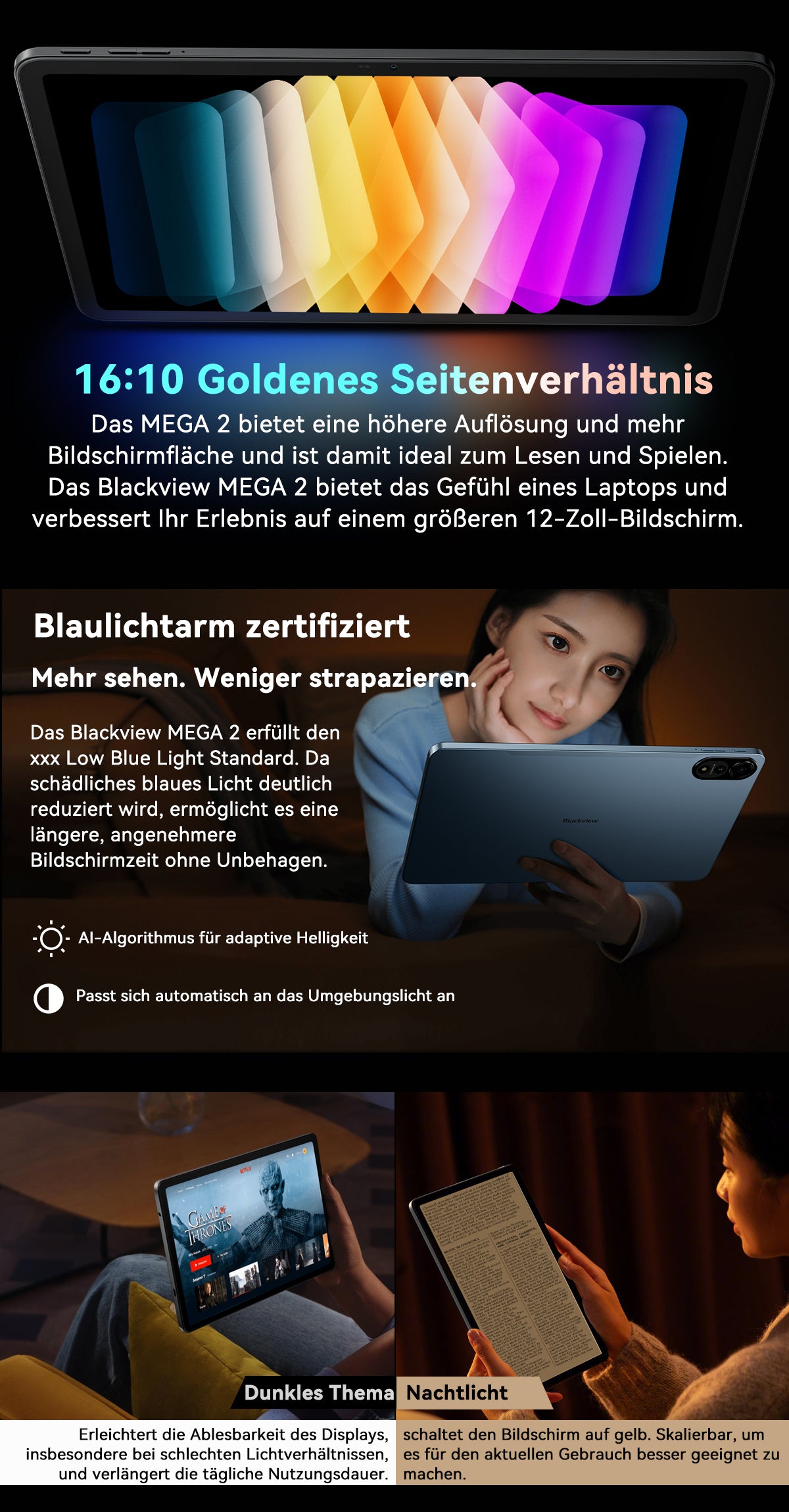 Blackview Mega 2 Tablet-PC