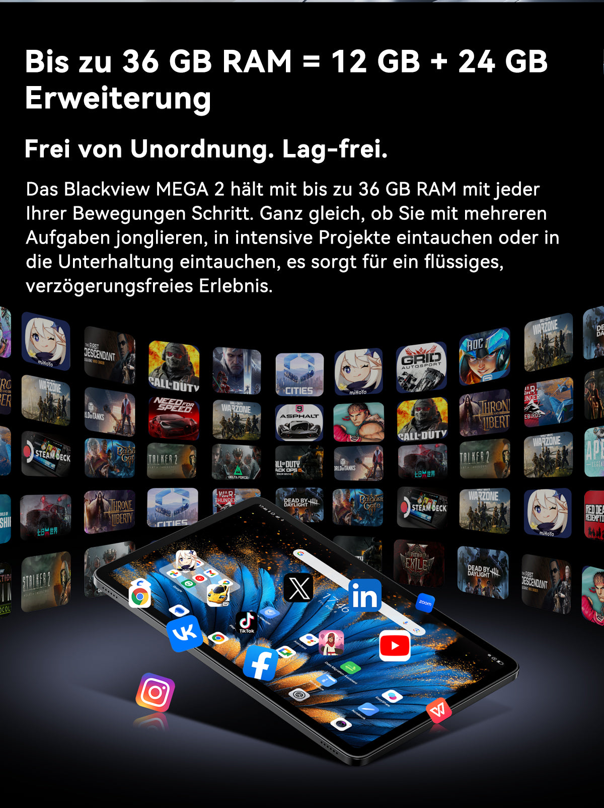 Blackview Mega 2 Tablet-PC