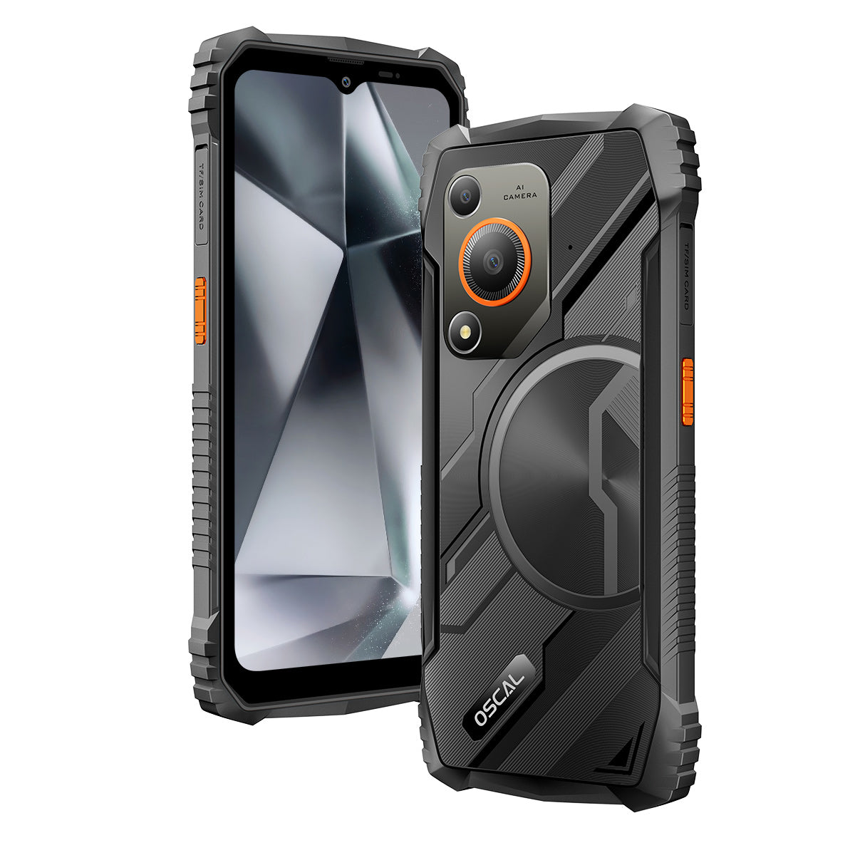 Oscal MARINE 1 6.56-inch 90Hz Display 4+128GB Unisoc Tiger T615 5100mAh Gemini AI 2.0 4G Rugged Phone