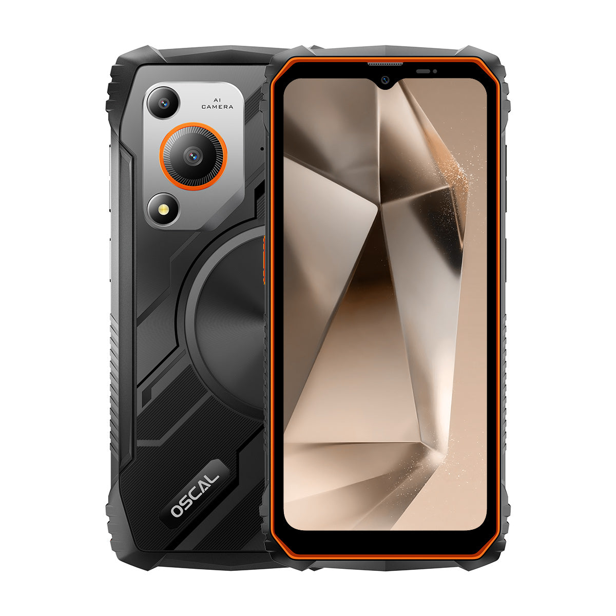 Oscal MARINE 1 6.56-inch 90Hz Display 4+128GB Unisoc Tiger T615 5100mAh Gemini AI 2.0 4G Rugged Phone