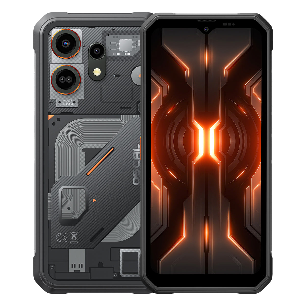 Oscal MARINE 3 6.56" 90Hz Display MediaTek Helio G81 Octa-core 13MP Infrared Night Vision Camera 5000mAh 4G Rugged Phone