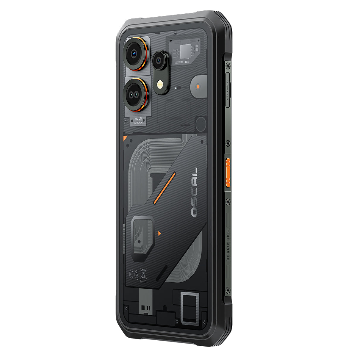 Oscal MARINE 3 6.56" 90Hz Display MediaTek Helio G81 Octa-core 13MP Infrared Night Vision Camera 5000mAh 4G Rugged Phone