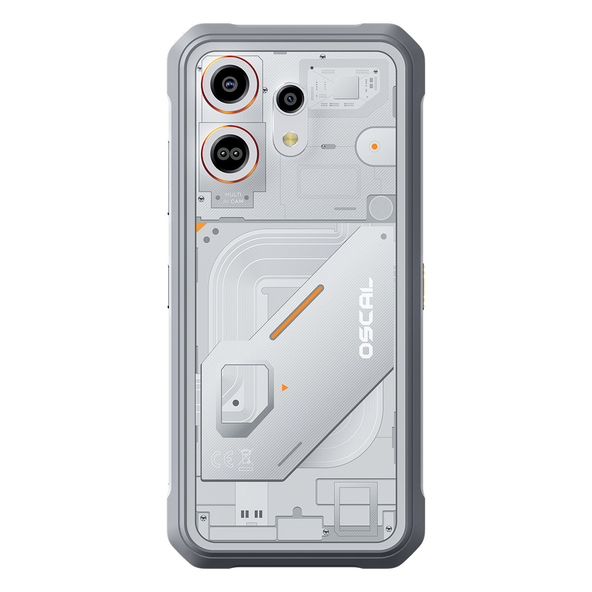 Oscal MARINE 3 6.56" 90Hz Display MediaTek Helio G81 Octa-core 13MP Infrared Night Vision Camera 5000mAh 4G Rugged Phone