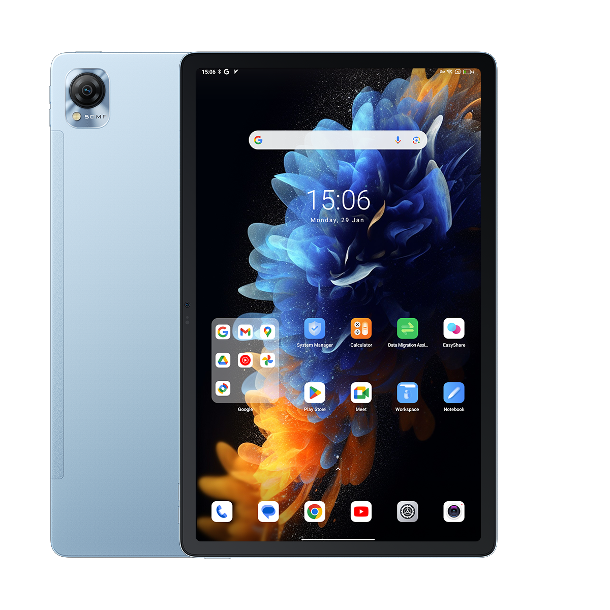 Blackview MEGA 1 11,5-Zoll-2,4K-120-Hz-Display MediaTek Helio G99 8 GB/12 GB + 256 GB 8800 mAh Netflix HD-Unterstützung Android-Tablet-PC 