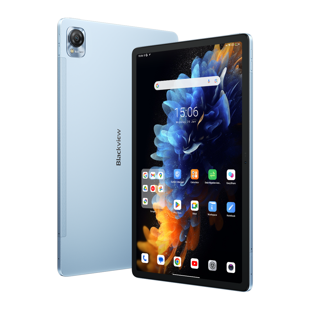 Blackview MEGA 1 11,5-Zoll-2,4K-120-Hz-Display MediaTek Helio G99 8 GB/12 GB + 256 GB 8800 mAh Netflix HD-Unterstützung Android-Tablet-PC 