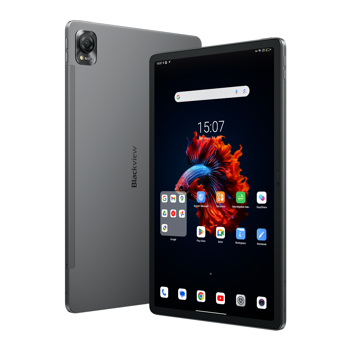 Blackview MEGA 1 11,5-Zoll-2,4K-120-Hz-Display MediaTek Helio G99 8 GB/12 GB + 256 GB 8800 mAh Netflix HD-Unterstützung Android-Tablet-PC 
