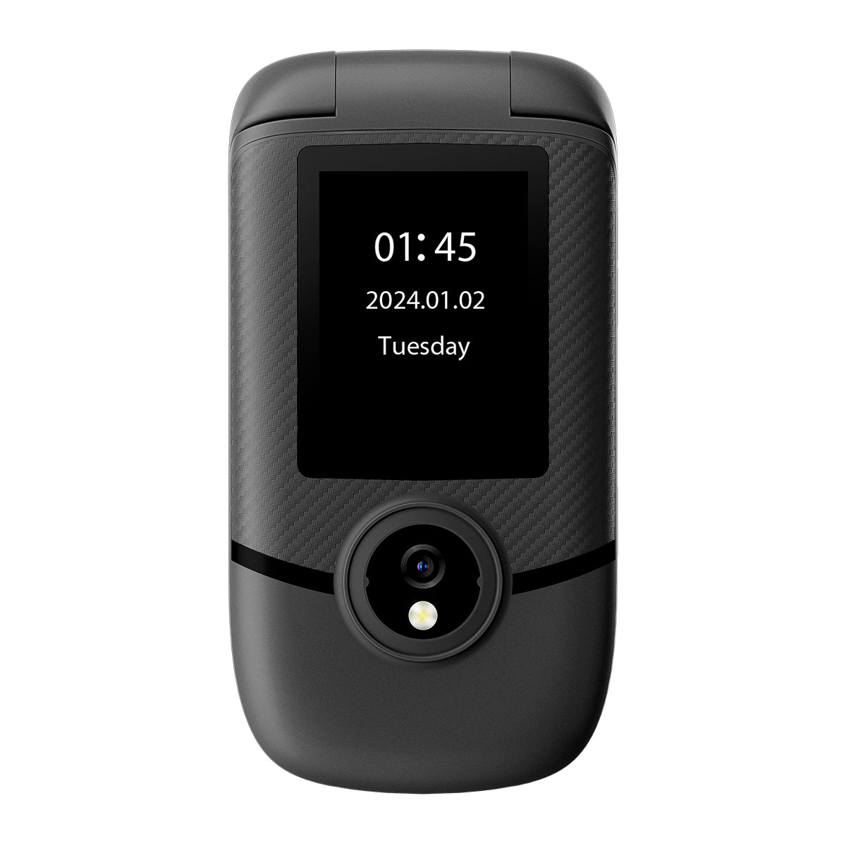 Blackview N2000 Flip 2,8"+1,77" Display Unisoc T107 1500mAh Dual-SIM 4G-Handy 