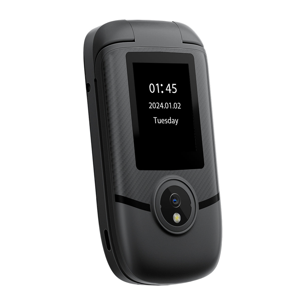 Blackview N2000 Flip 2,8"+1,77" Display Unisoc T107 1500mAh Dual-SIM 4G-Handy 