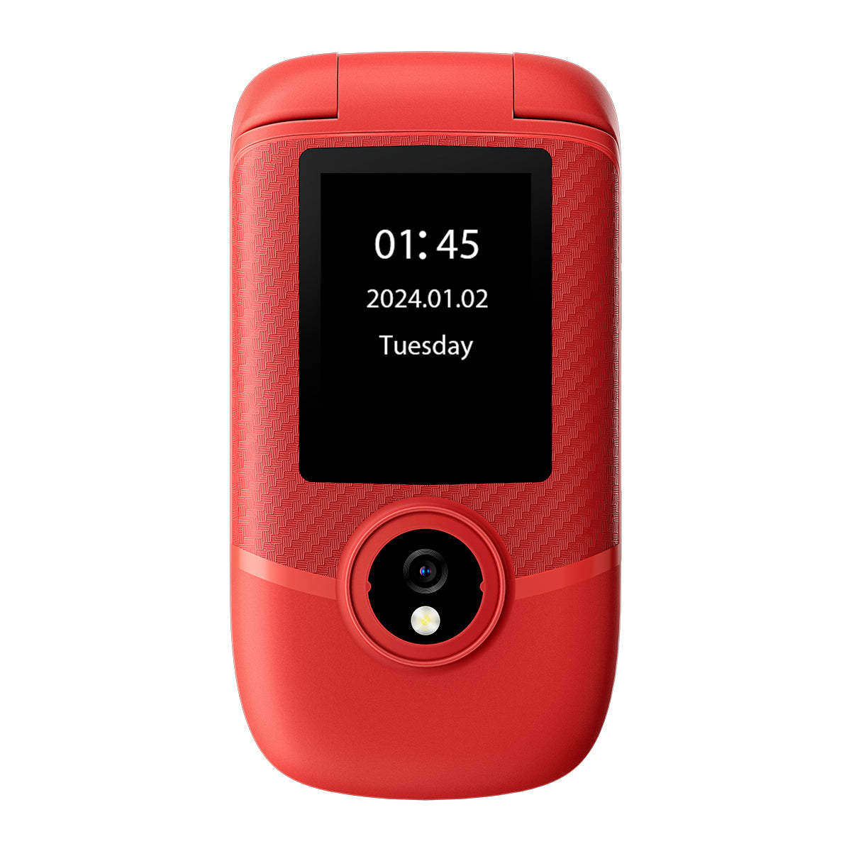 Blackview N2000 Flip 2,8"+1,77" Display Unisoc T107 1500mAh Dual-SIM 4G-Handy 