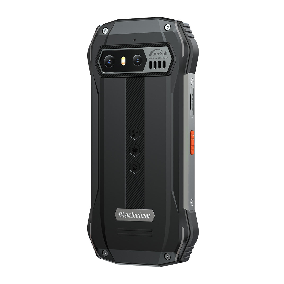Blackview N6000 4,3 Zoll MediaTek Helio G99 8 GB + 256 GB 48 MP Kamera 4G Kleines, robustes Smartphone 