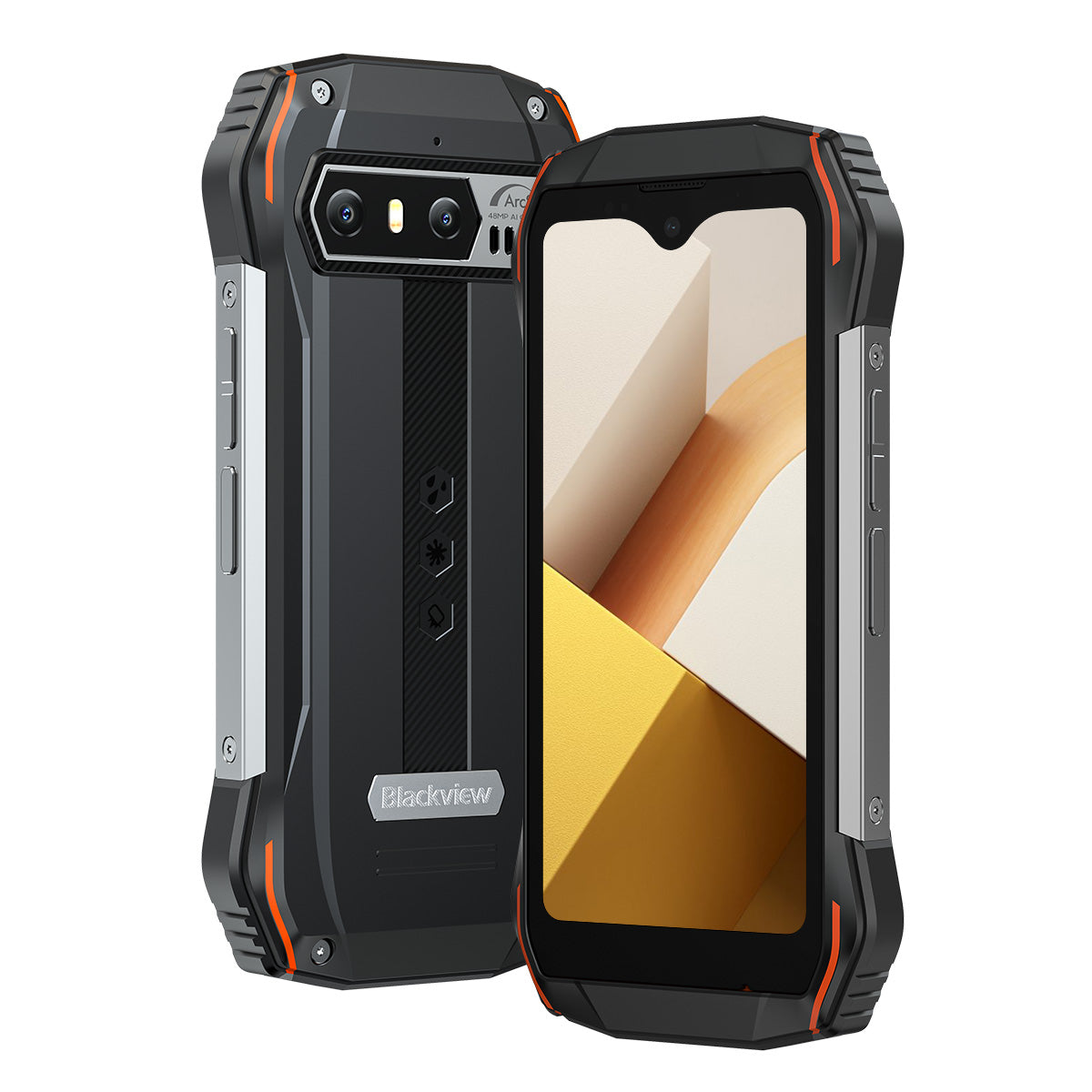 Blackview N6000 4,3-Zoll MediaTek Helio G99 8GB + 256GB 48MP Kamera 4G Kleines robustes Telefon 