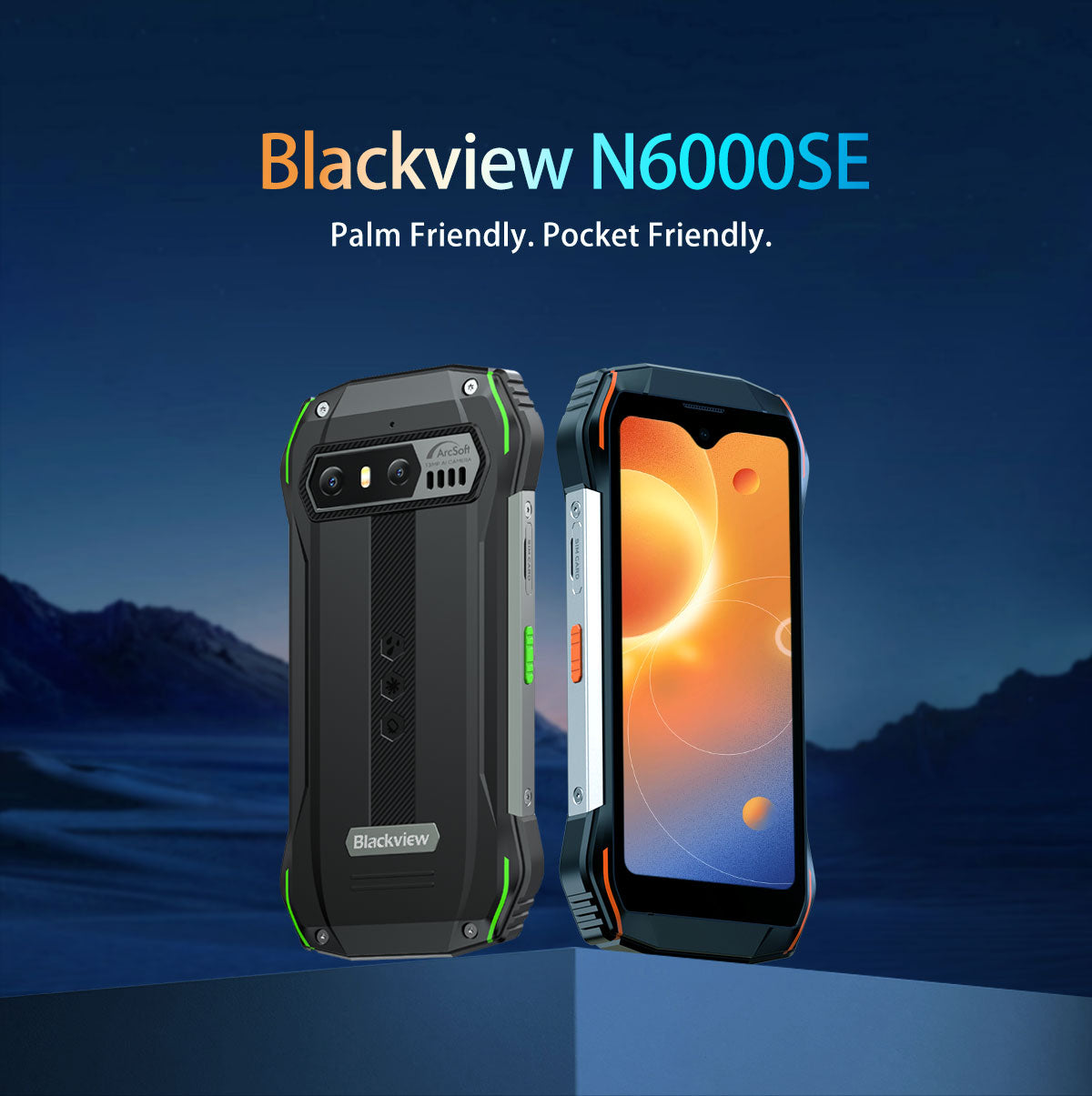 Blackview N6000SE 4,3-Zoll-Mini-Robust-Telefon