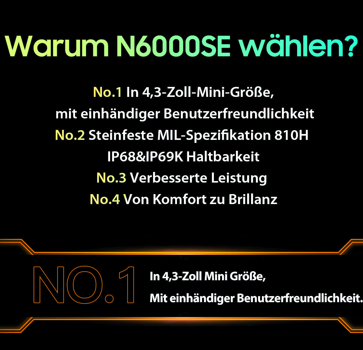 Blackview N6000SE 4,3-Zoll-Mini-Robust-Telefon