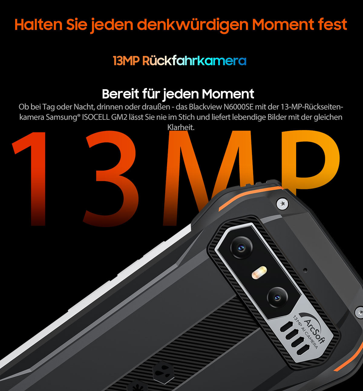 Blackview N6000SE 4,3-Zoll-Mini-Robust-Telefon