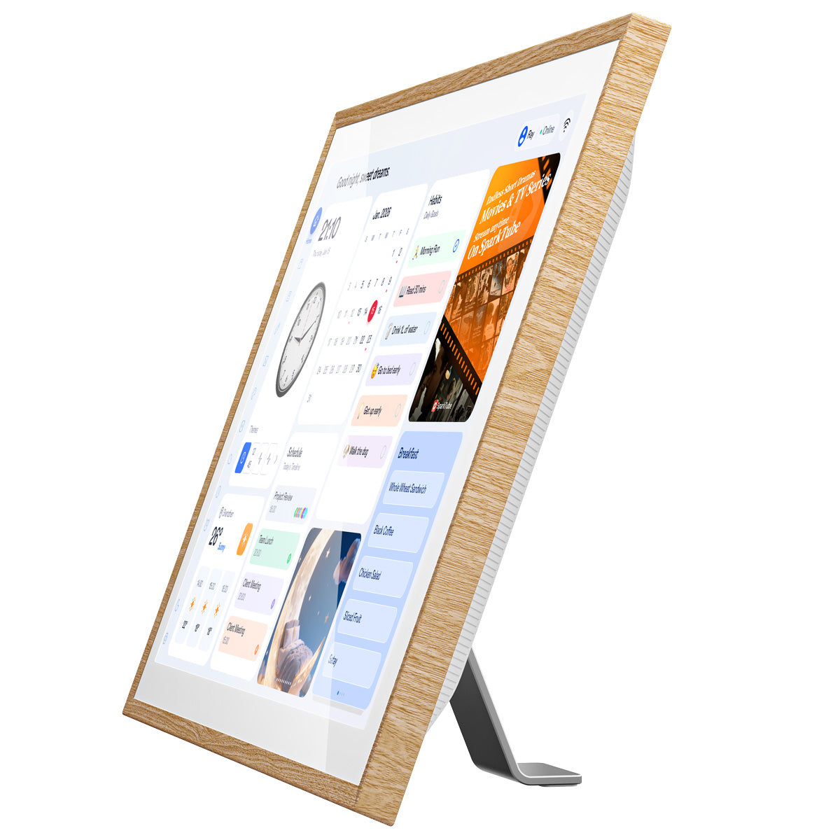 Blackview NEST 10 10.1-inch 1080P Full HD Touchscreen Digital Calendar With Wi-Fi 6 & Photo Frame Mode Support