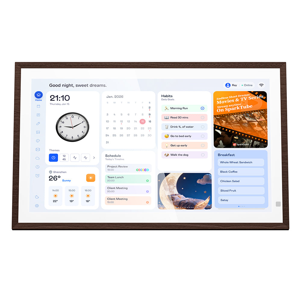 Blackview NEST 15 15.6-inch FHD+ IPS Touchscreen Digital Calendar With Wi-Fi 6 & Photo Frame Mode Support