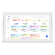 TABWEE P15 15,6-Zoll 1080P Full-HD Touchscreen Digitaler Kalender mit WLAN & eCalendar-App-Unterstützung