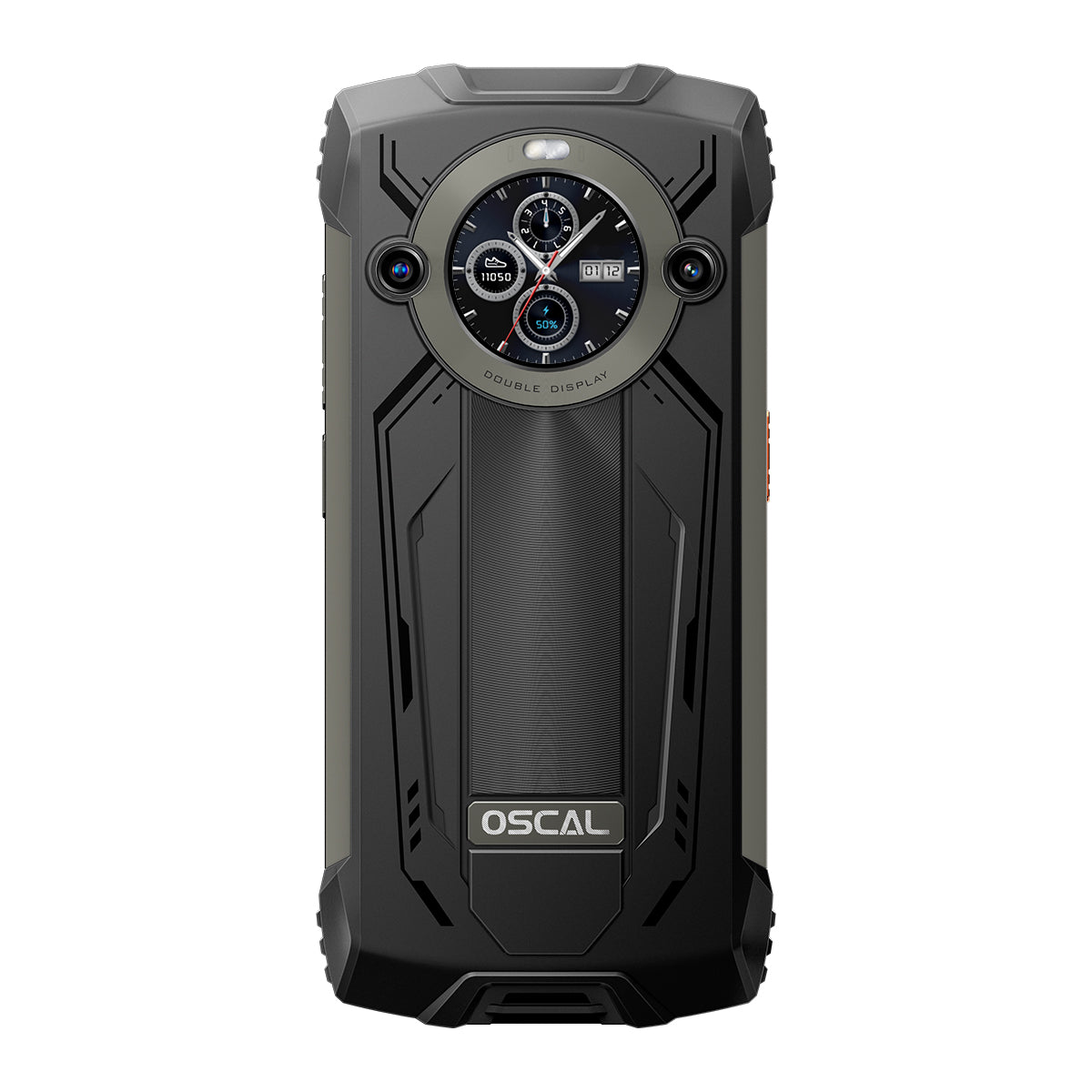 Oscal Pilot 2 6,5-Zoll-Dual-Screen &amp; Dual-LED-Taschenlampe 8+256 GB MediaTek Helio G99 Octa-Core 4G Robustes Telefon 