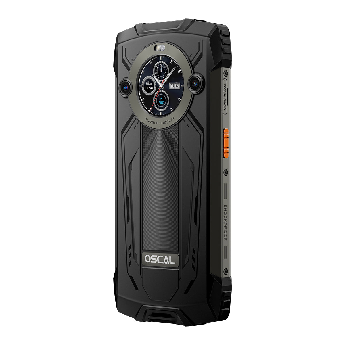 Oscal Pilot 2 6,5-Zoll-Dual-Screen &amp; Dual-LED-Taschenlampe 8+256 GB MediaTek Helio G99 Octa-Core 4G Robustes Telefon 