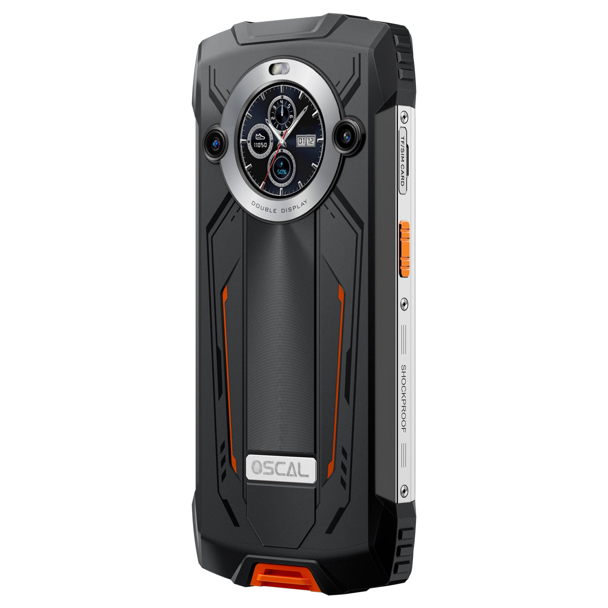 Oscal Pilot 2 6,5-Zoll-Dual-Screen &amp; Dual-LED-Taschenlampe 8+256 GB MediaTek Helio G99 Octa-Core 4G Robustes Telefon 