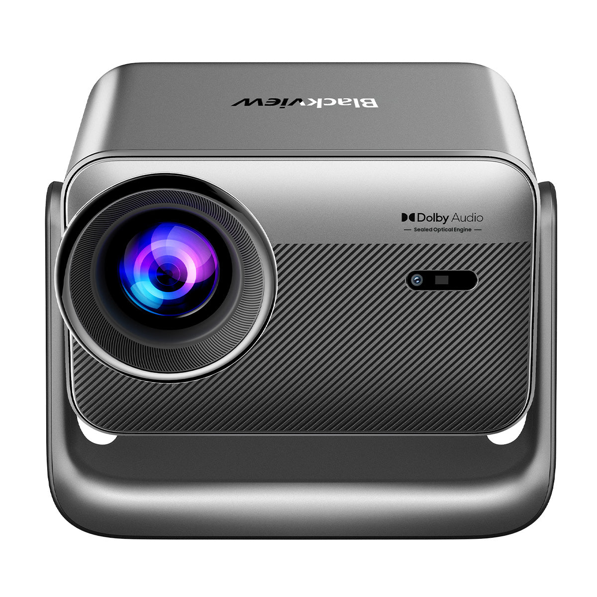 Blackview PV1000 Max 150-Inch 1000 ANSI Lumens 4K 1080P LCD Gimbal Projector with Dolby Audio Certified Apple TV+ & Netflix Support