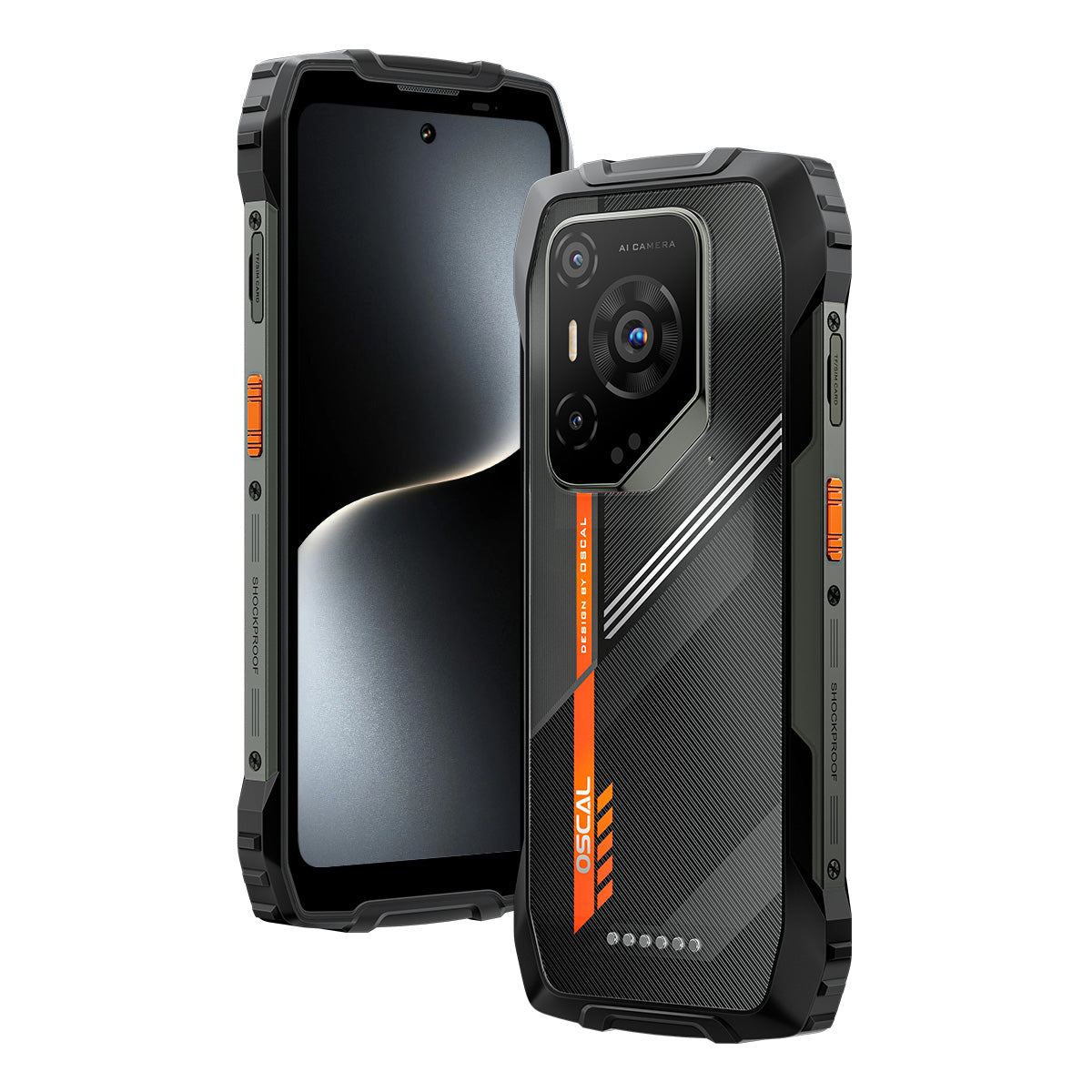 Oscal Pilot 3 6.78-inch MediaTek Dimensity 6300 12GB+256GB 50MP+20MP Night Vision Camera 7500mAh 5G AI Rugged Phone