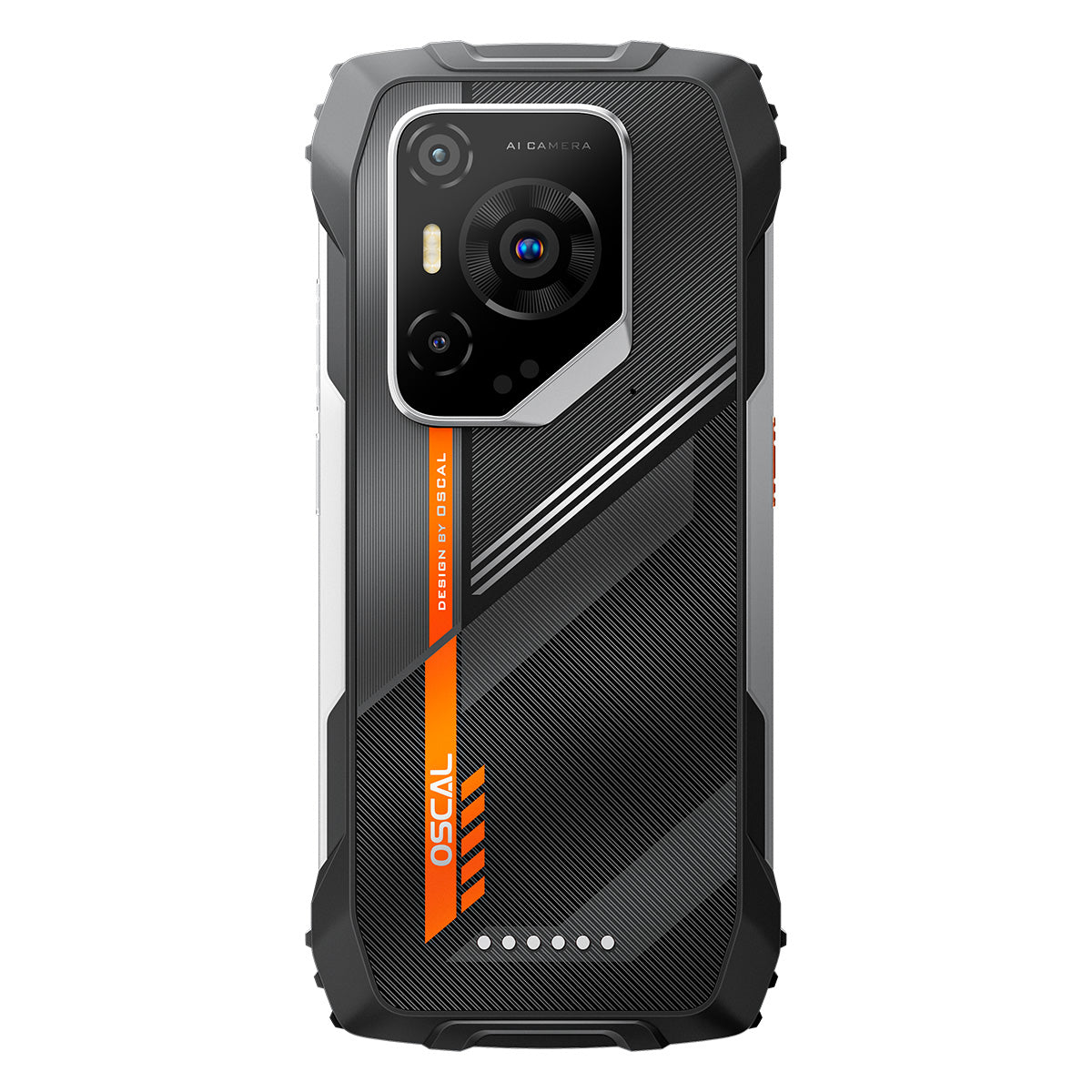 Oscal Pilot 3 6.78-inch MediaTek Dimensity 6300 12GB+256GB 50MP+20MP Night Vision Camera 7500mAh 5G AI Rugged Phone