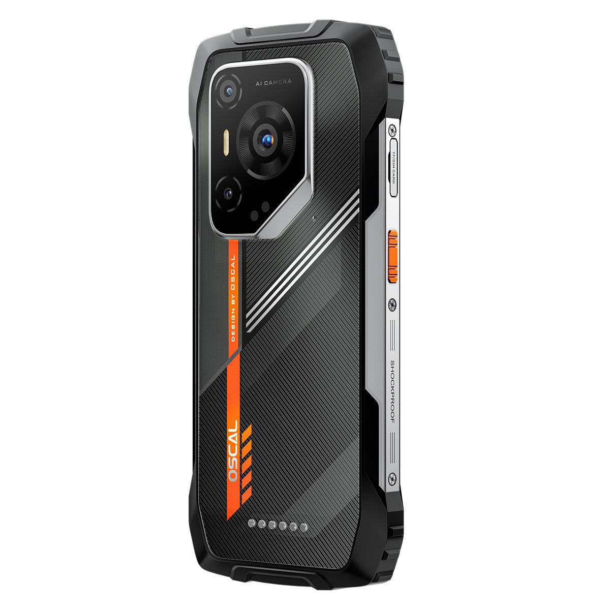Oscal Pilot 3 6.78-inch MediaTek Dimensity 6300 12GB+256GB 50MP+20MP Night Vision Camera 7500mAh 5G AI Rugged Phone