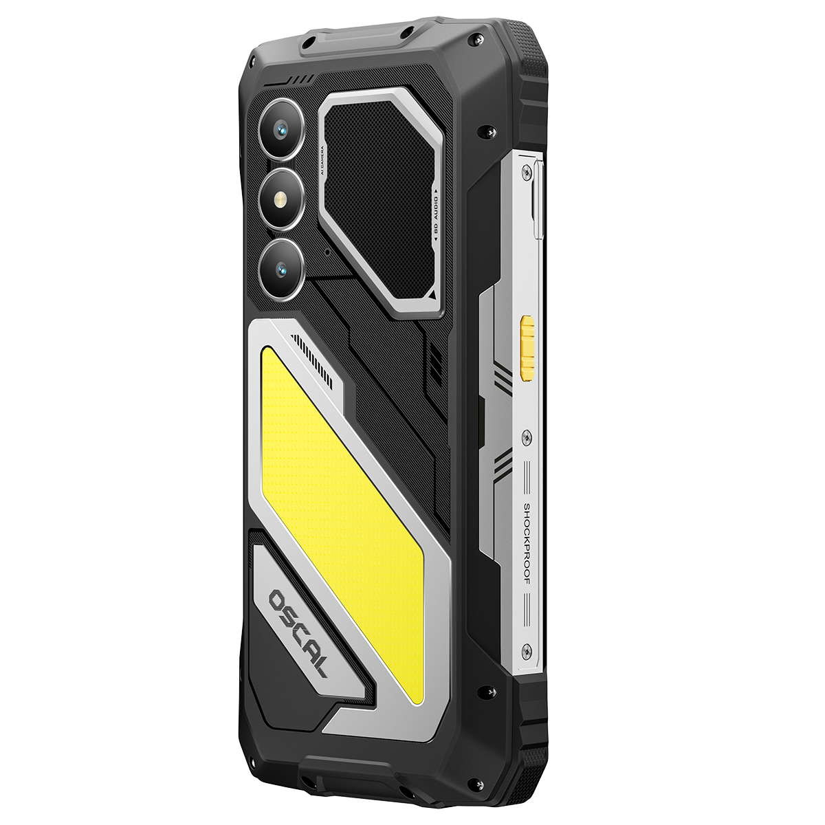 Oscal Pilot 5 6.67-inch 120Hz Display Stereo Loud Speaker & Camping Light 15000mAh Rugged 5G Smartphone