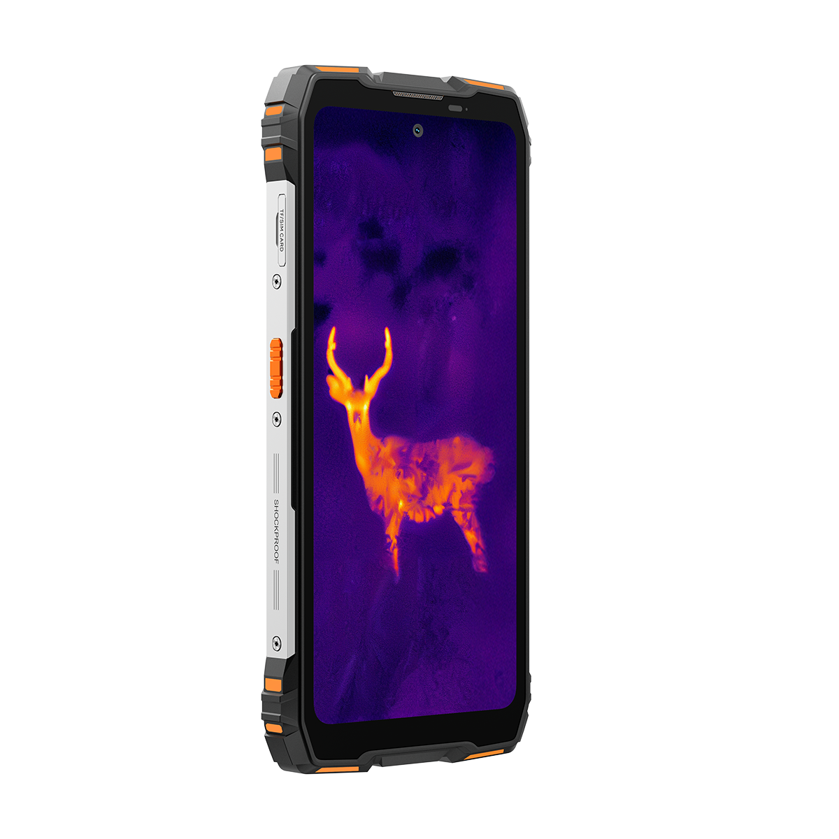 Oscal Pilot 6 Thermal Imaging 4G Rugged Phone with 6.78-inch 120Hz Display 108MP Camera 98dB Loud Speaker & 93 Lumens LED Torch