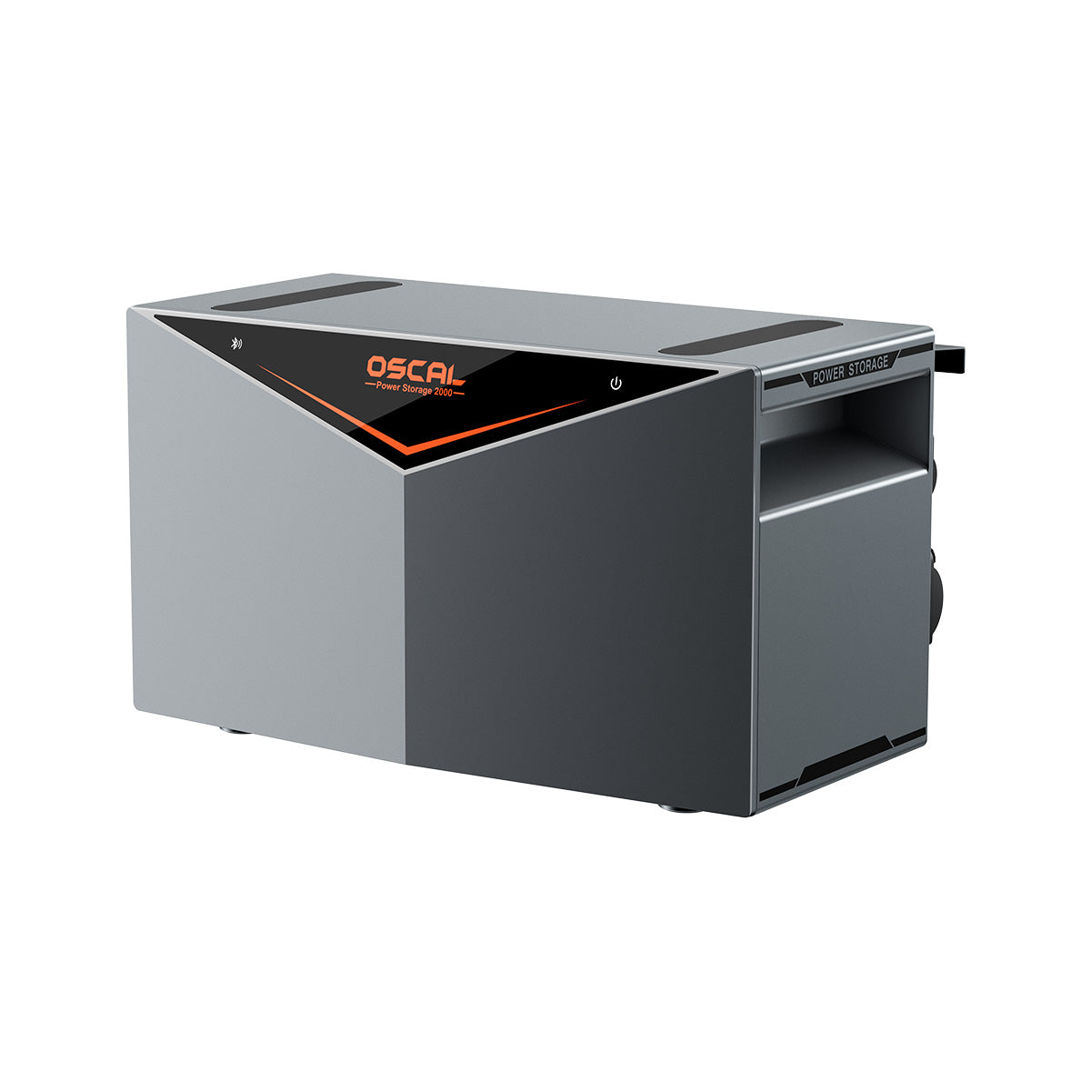 Oscal Power Storage 2000 2400W Rugged Home Backup Power Storage System with Cordless Modular Stacking & 1920-9600Wh Expandable