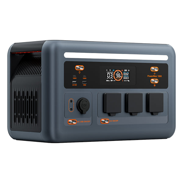Oscal PowerMax 1800 1024Wh 1800W IP54 Wasserdichte USV-Backup Tragbare Power Station