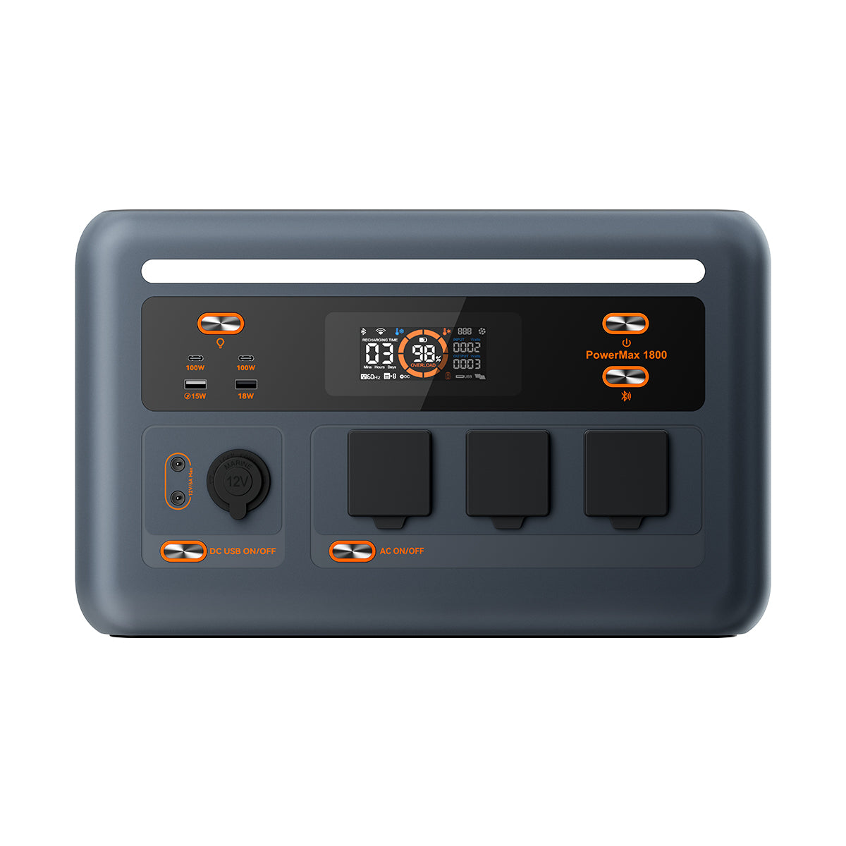 Oscal PowerMax 1800 1024Wh 1800W IP54 Waterproof UPS Backup Portable Power Station