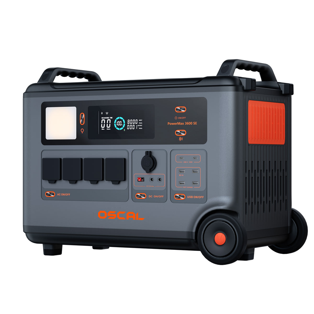 Blackview Oscal PowerMax 3600SE 3600Wh Big Capacity Rugged Power Station For Home & Outdoor Backup