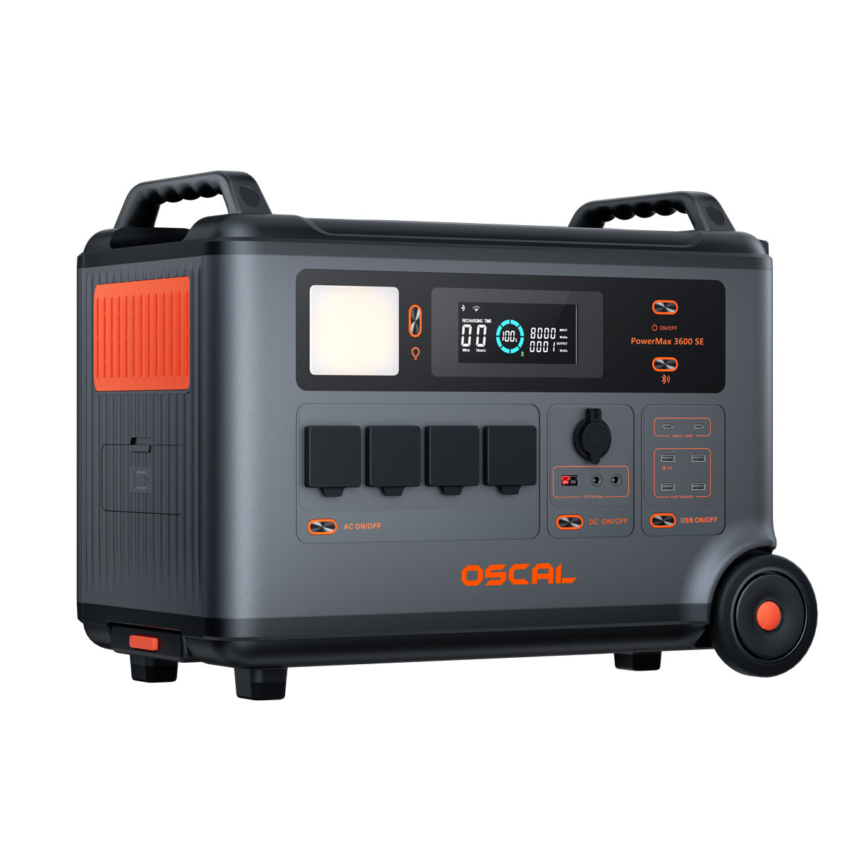 Blackview Oscal PowerMax 3600SE 3600Wh Big Capacity Rugged Power Station For Home & Outdoor Backup