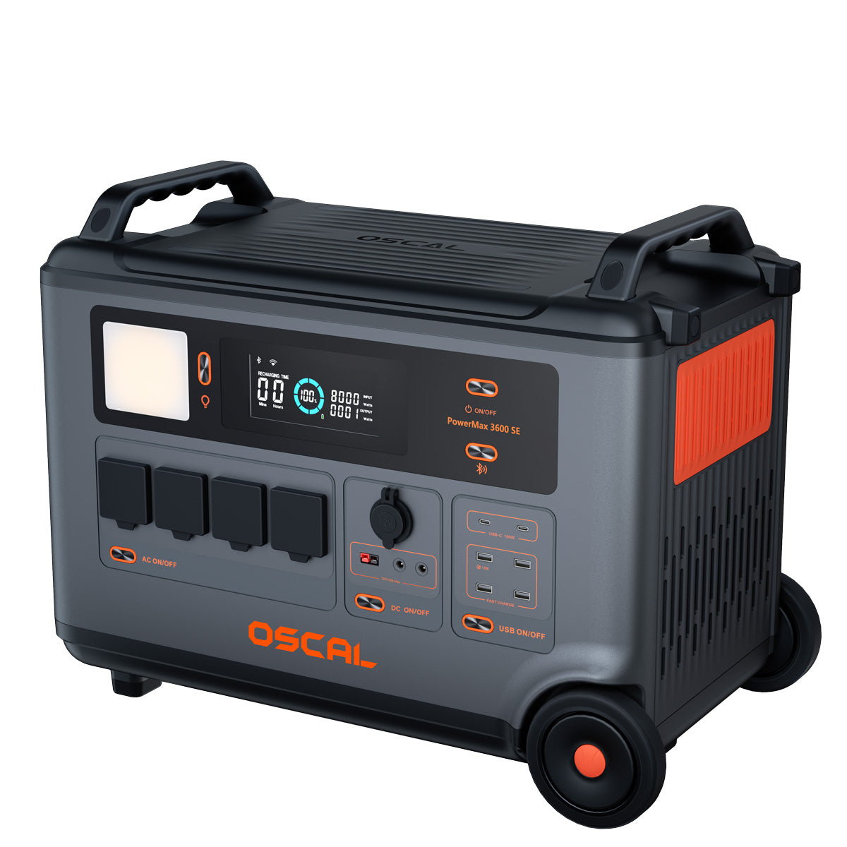 Blackview Oscal PowerMax 3600SE 3600Wh Big Capacity Rugged Power Station For Home & Outdoor Backup